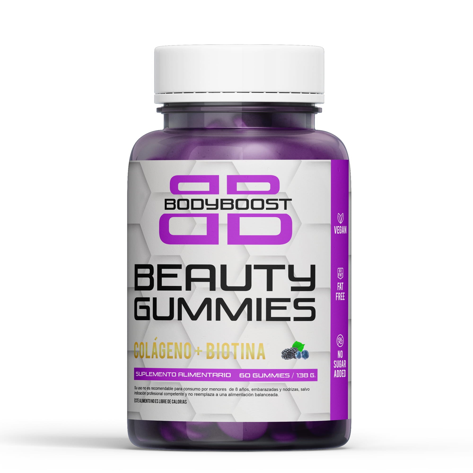 Gomitas de Biotina y Colágeno