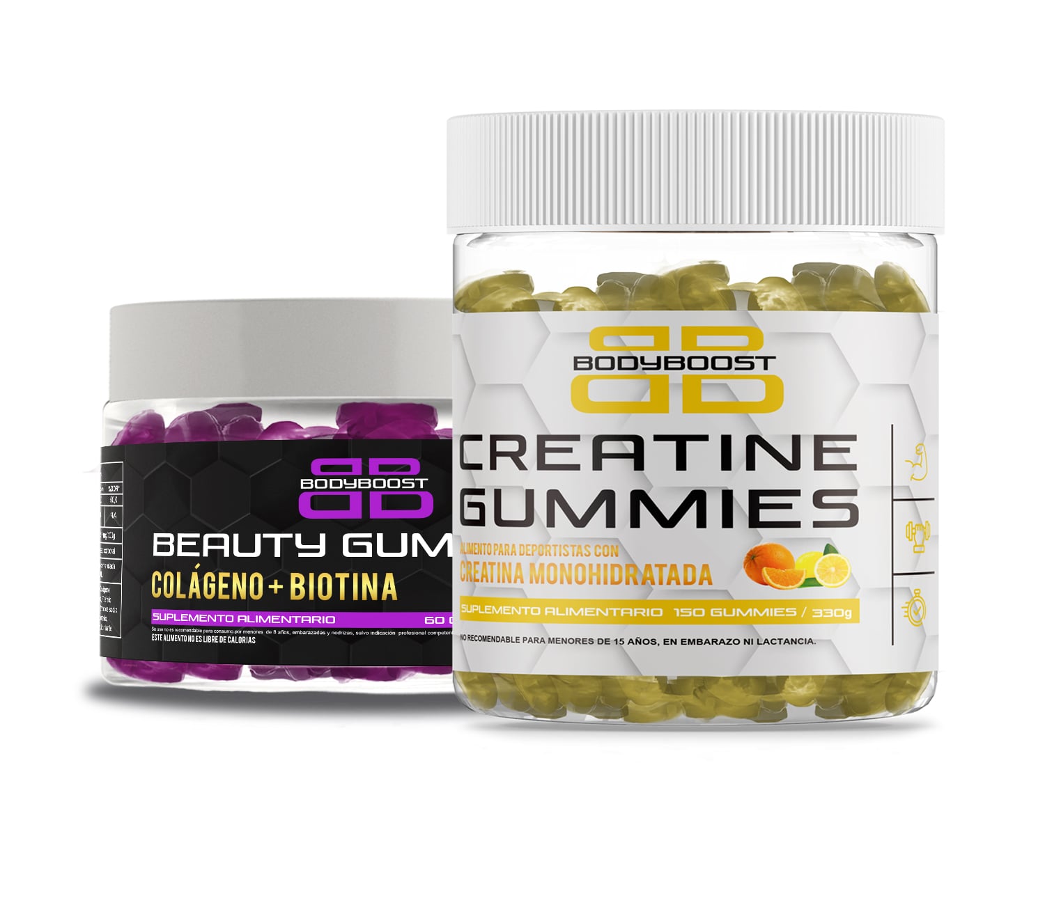 Pack Creatina + Biotina y Colágeno