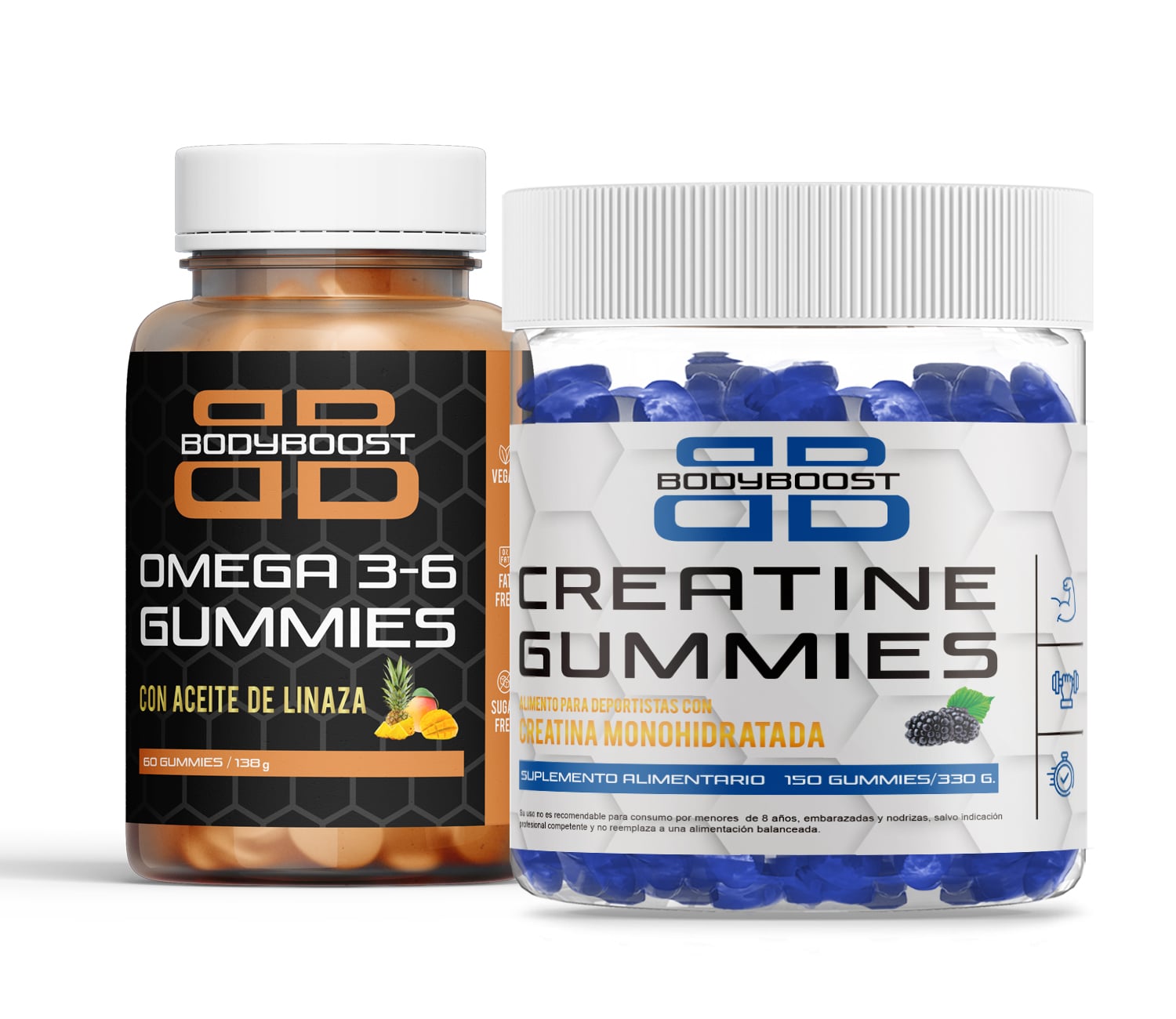 Pack Creatina + Omega 3 y 6