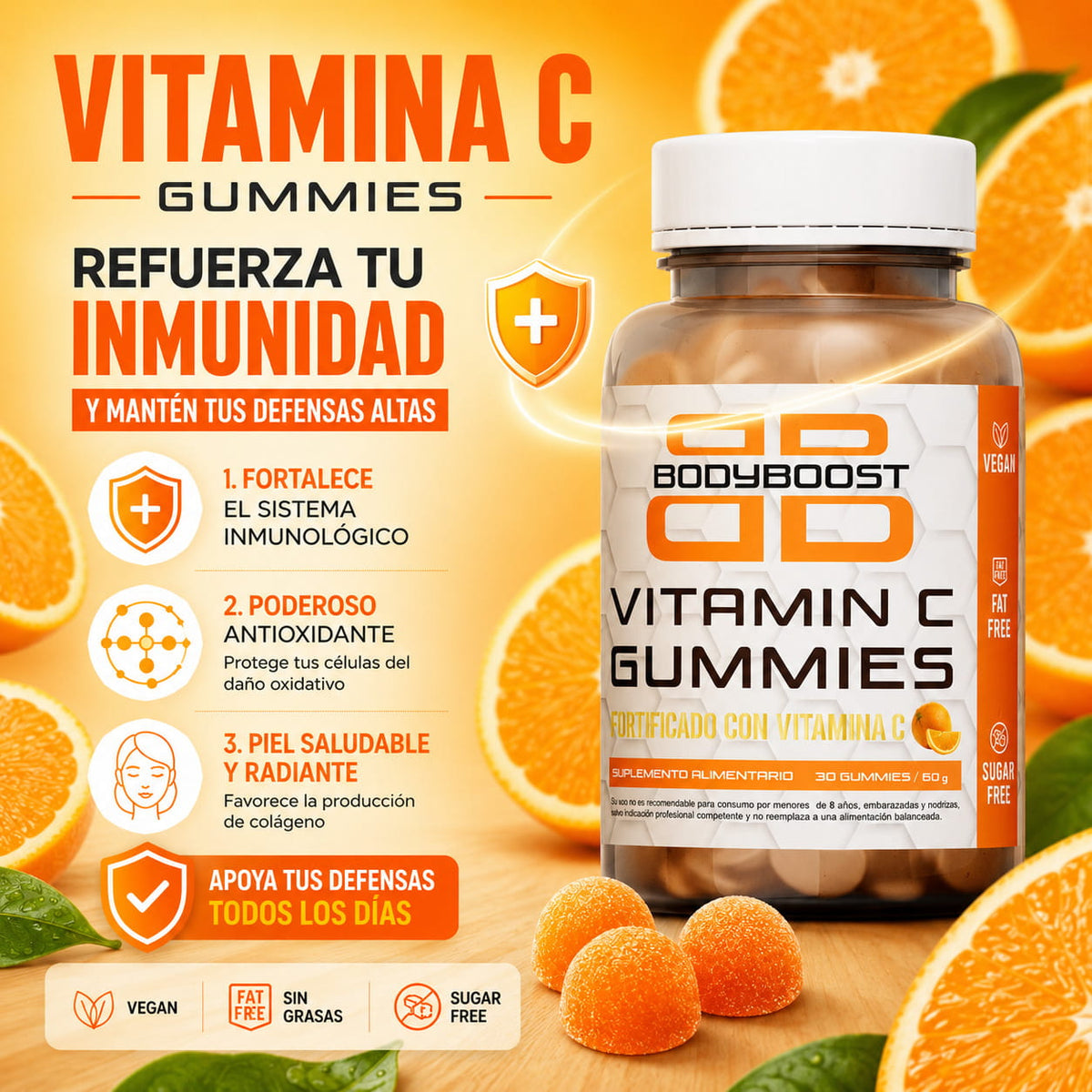 Gomitas de Vitamina C
