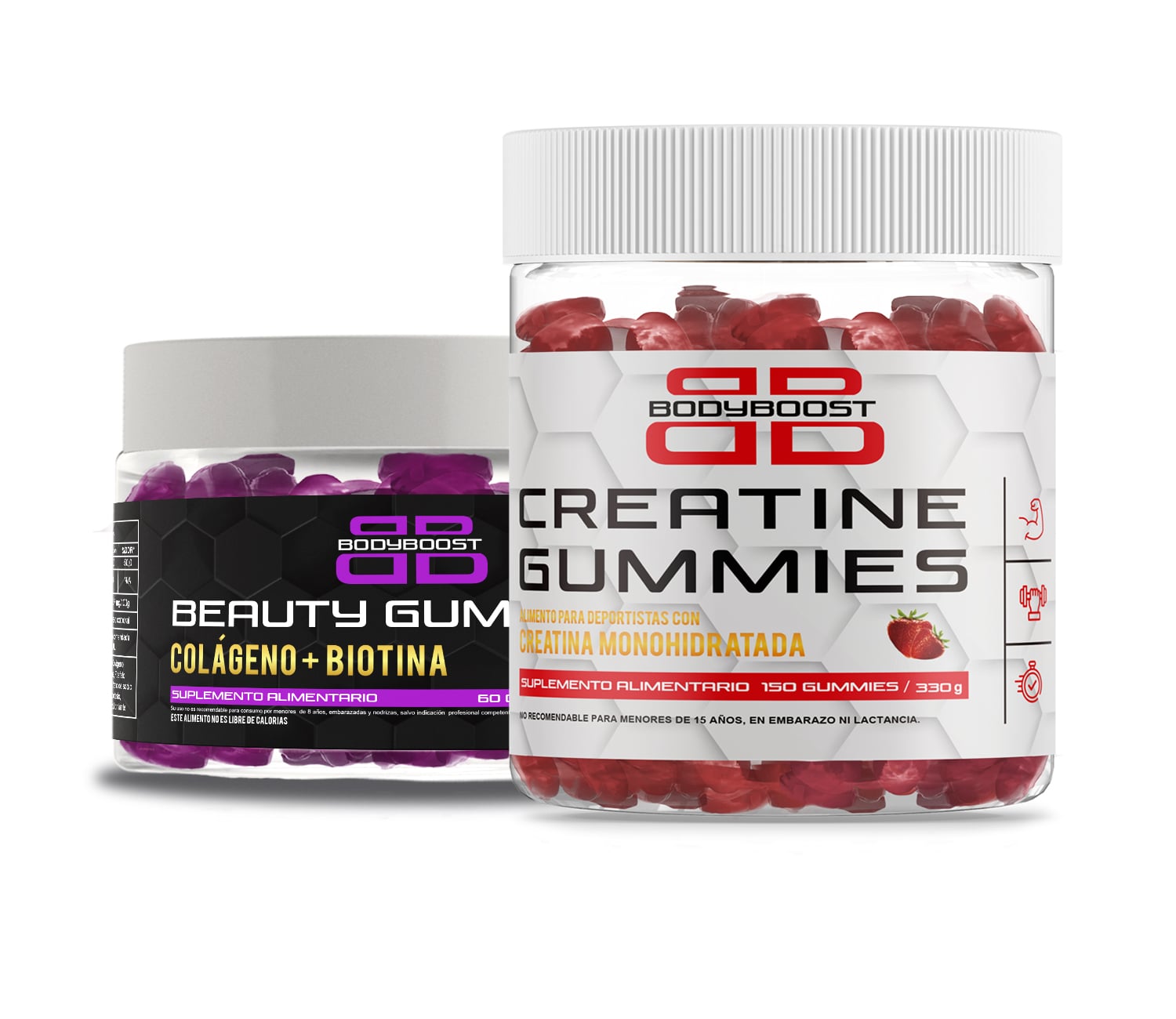 Pack Creatina + Biotina y Colágeno